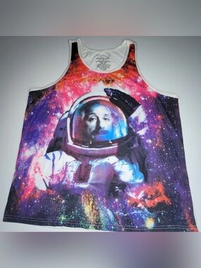 Men's Albert Einstein Tank Top 2XL